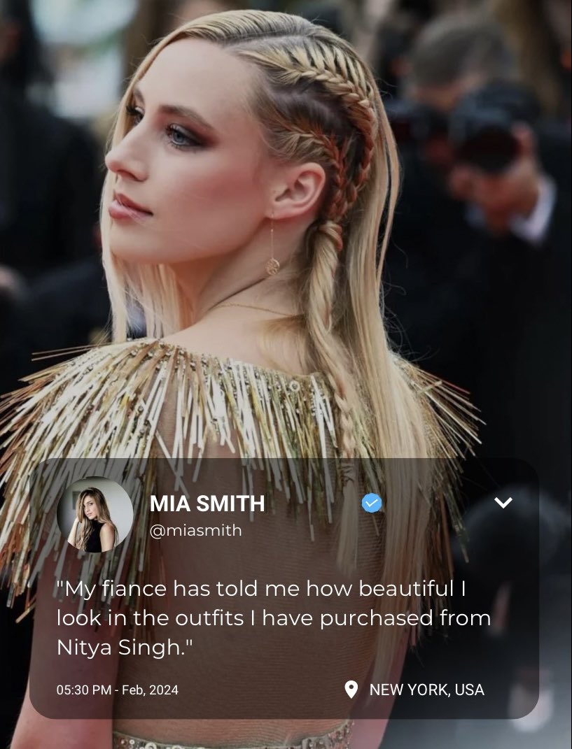 NityaSDesigns's tweet photo. Client Diaries 💫
N E W Y O R K 

@NityaSDesigns 

#NityaSingh #NS #FashionBrand #Fashion #ClothingBrand #NewYorkFashion #NewYorkFashionWeek #NityaSinghClientDiaries #ClientDiaries https://t.co/n6wLLXUupc