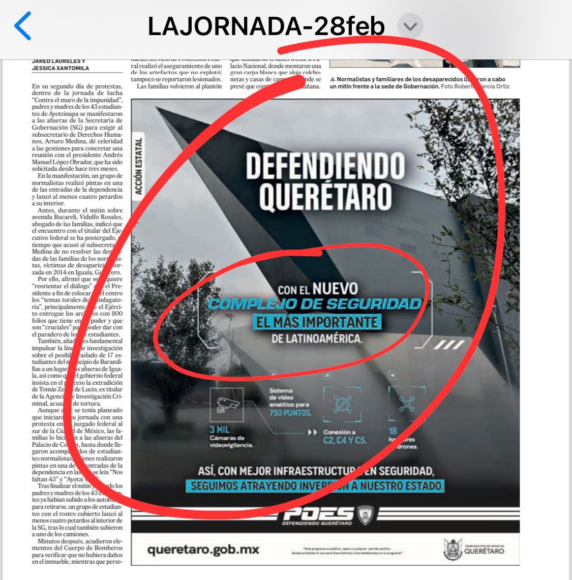 GabaSanaya's tweet photo. Los gastos en materia de seguridad hasta hoy han sido solo eso, la inseguridad crece y los números lo comprueban. Un edificio efectivamente no nos provee más seguridad pero si justifica gastos 😉 https://t.co/g8TxcNMDtU