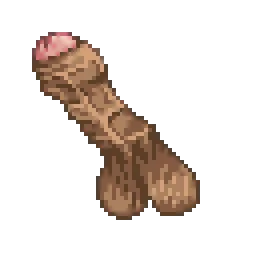 ちんこのドット絵です 