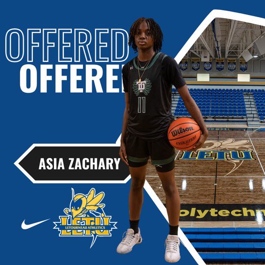 After a great talk with Coach Daulton and Coach Mac! I’m blessed to say I have been offered to play for them at LeTourneau University! <a href="/LadyDuckHoops/">Lady Duck Basketball</a>