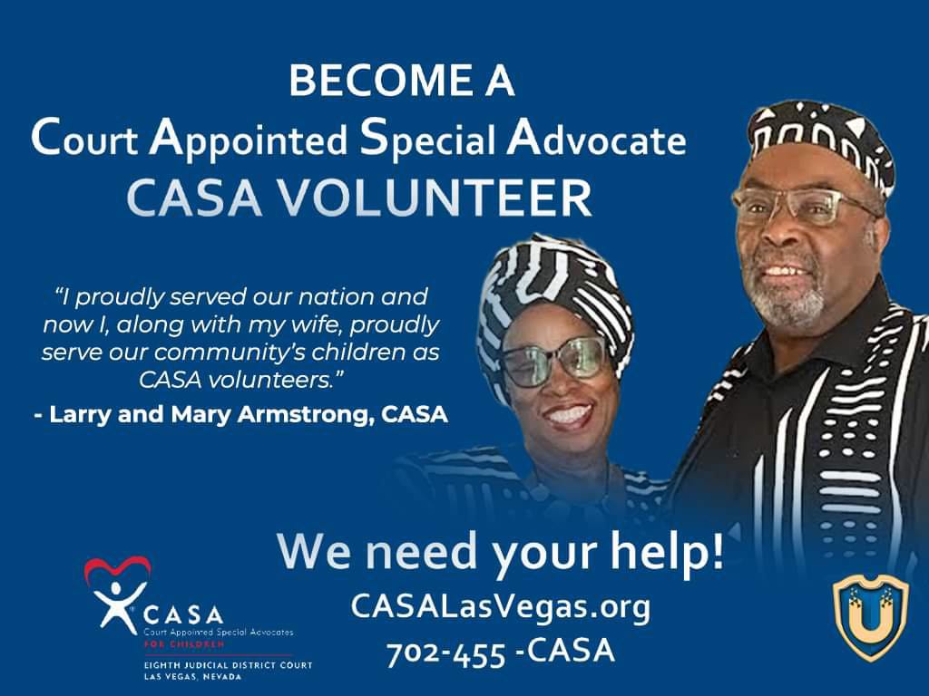 Veterans, you can become a Court Appointed Special Advocate (C.A.S.A.) and make a difference in the lives of our youth.  To learn more, CLICK: bit.ly/3UTzWcT