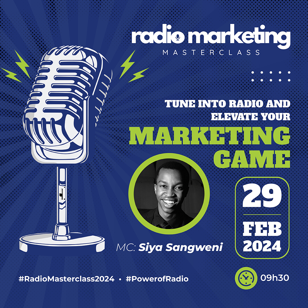 NAB_SouthAfrica's tweet photo. Tomorrow, @jacarandafm MD @dk_wonderwoman will deliver a keynote address for @RadioAlwaysZA at the @ArenaEventsZA #RadioMasterclass2024
Register here to join online https://t.co/HKGkoPRn0h
We look forward to the conversations on the #PowerofRadio advertising!
#RadioAlways https://t.co/bn4QLJXstt