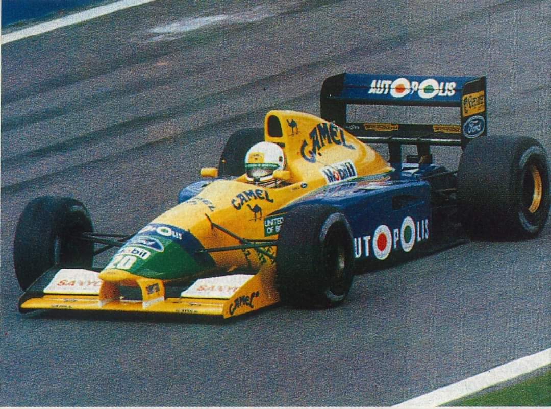 November 1991, Estoril, Martin Brundle, Benetton B191 Ford HB V8. #F1