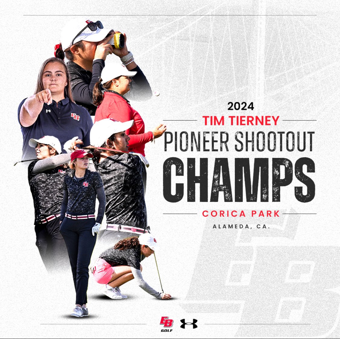 🏆: CHAMPS. Congratulations to Women’s Golf for capturing First Place at the 2024 Tim Tierney Pioneer Shootout. #BuildTheBrand