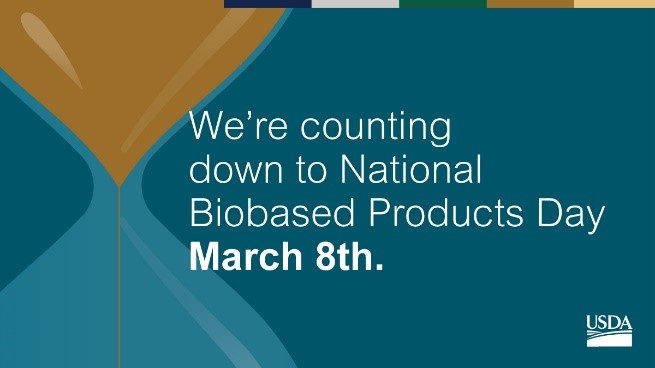 RD_Florida's tweet image. Let the countdown to National Biobased Products Day begin! Want to download the promotional logo to place on your materials or website? Get it here: bit.ly/3S6L2Z0

#CelebrateBiobased #BiobasedProductsDay #CommitToSwitch