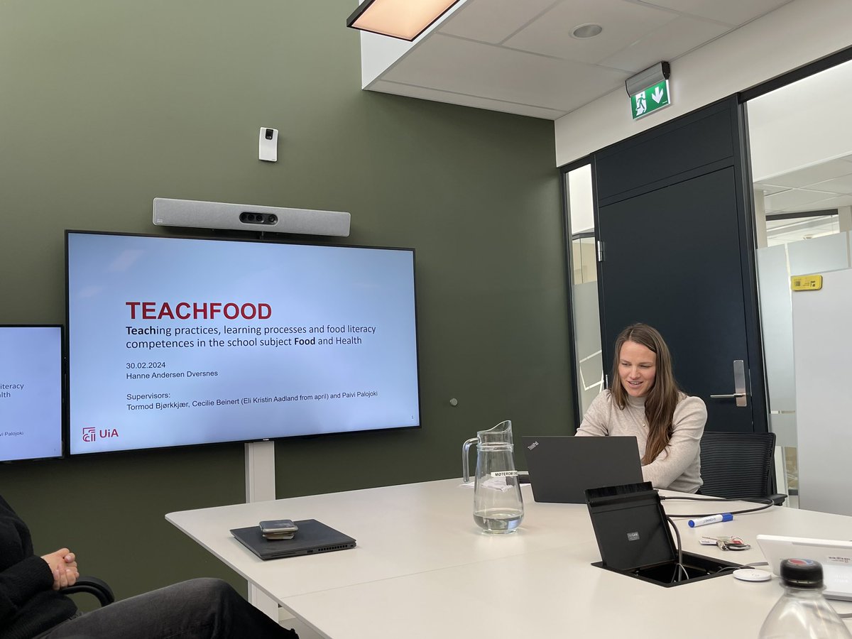 Lifecourse Nutrition (@feed_uia) on Twitter photo Thank you <a href="/Natalie_grz25/">Natalie Osorio</a> and Hanne for nice presentations of Nutrition Now and TEACHFOOD at the Research Center meeting today👍 Thank you <a href="/Natalie_grz25/">Natalie Osorio</a> and Hanne for nice presentations of Nutrition Now and TEACHFOOD at the Research Center meeting today👍