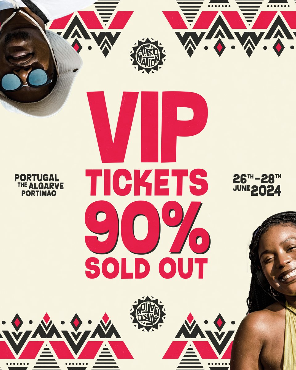 #ANP2024 VIP tickets are 90% sold out! 🤯 When the FOMO hits you.. don’t say we didn’t warn you 🫢 Secure your ticket now via afronation.com 📲