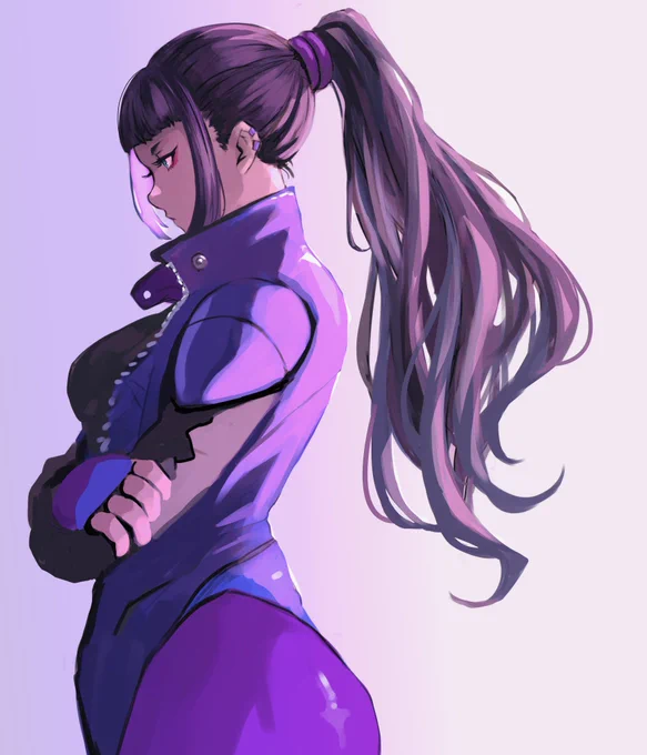 ponytail Juri remake#CAPCOMCUPX #StreetFighter#juri #ストリートファイター #みんなのサイドアングル見せてくれ 