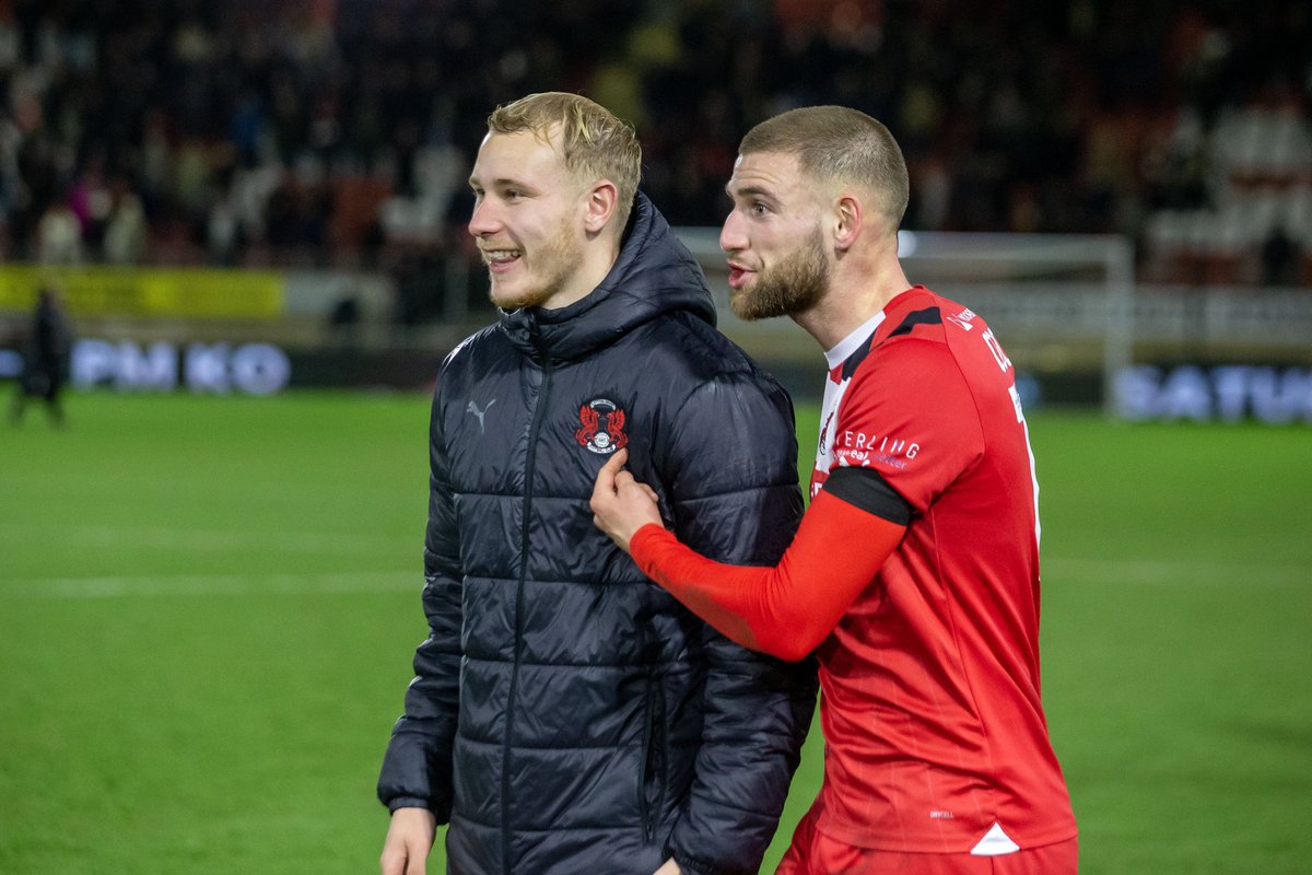 Good win and clean sheet last night! We go again Saturday 💪🏼 <a href="/leytonorientfc/">Leyton Orient FC</a>