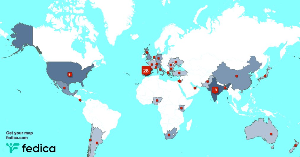 ftafeina's tweet image. Mis seguidores viven en España(31%),India(21%),Estados Unidos(10%) y más fedica.com/!ftafeina