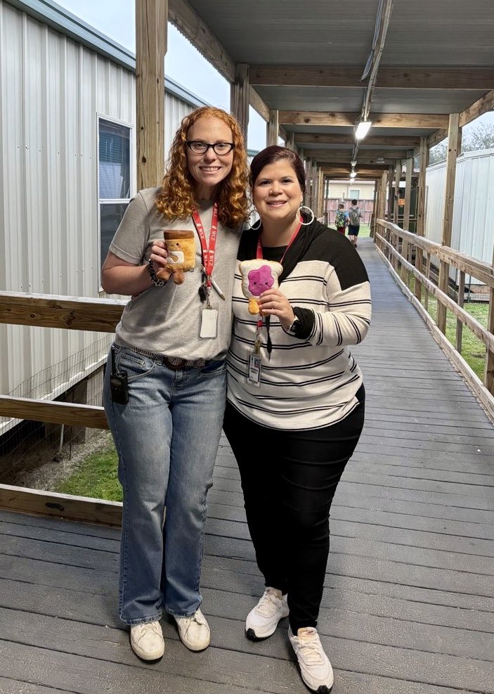 Christie Ombrog, M. Ed (@christieombrog) on Twitter photo We finally found each other’s friends. Meet Peanut Butter with Ms. Odom (5th grade) and Jelly with Ms. Abreu (4th grade). 
#KatySisterSchools
#wcerangers
#BetterTogetherStallionsandRangers We finally found each other’s friends. Meet Peanut Butter with Ms. Odom (5th grade) and Jelly with Ms. Abreu (4th grade). 
#KatySisterSchools
#wcerangers
#BetterTogetherStallionsandRangers