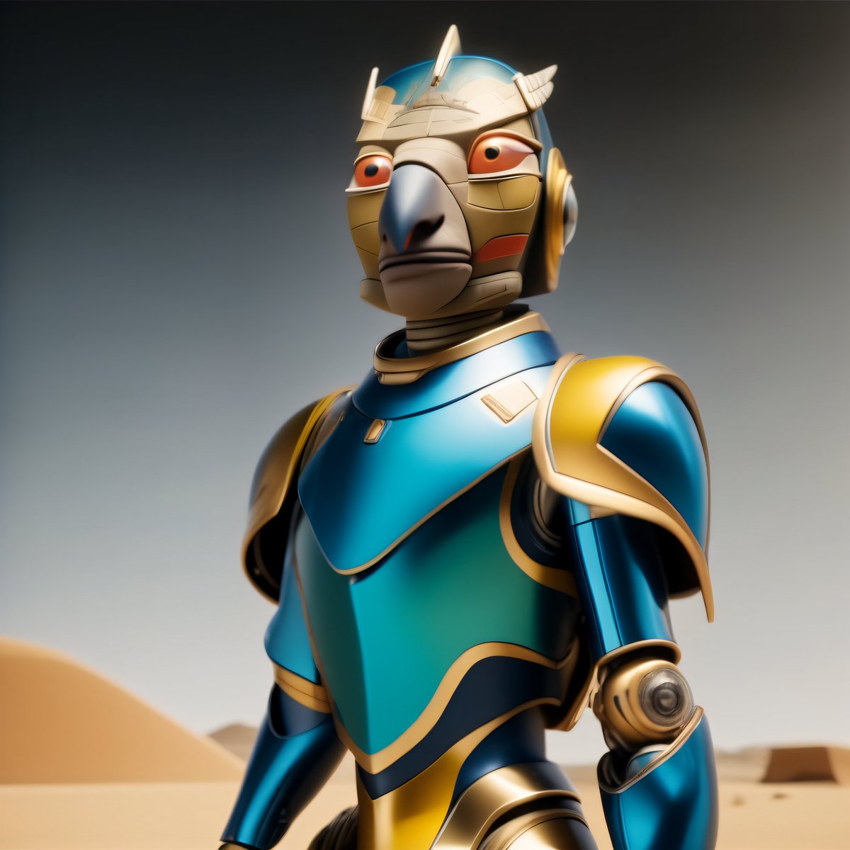 FireART_AI's tweet image. The legend of birdman.#ComfyUI