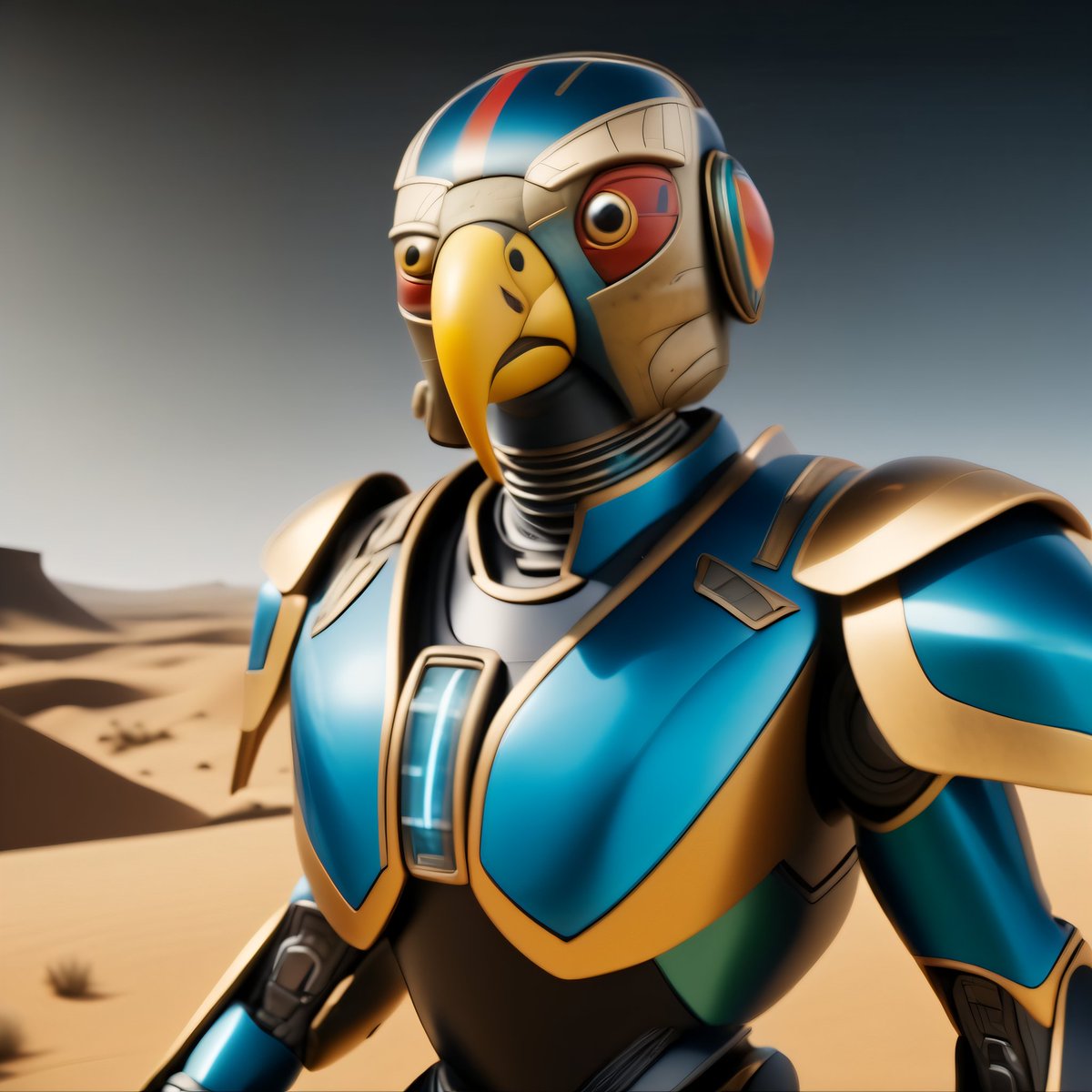 FireART_AI's tweet image. The legend of birdman.#ComfyUI