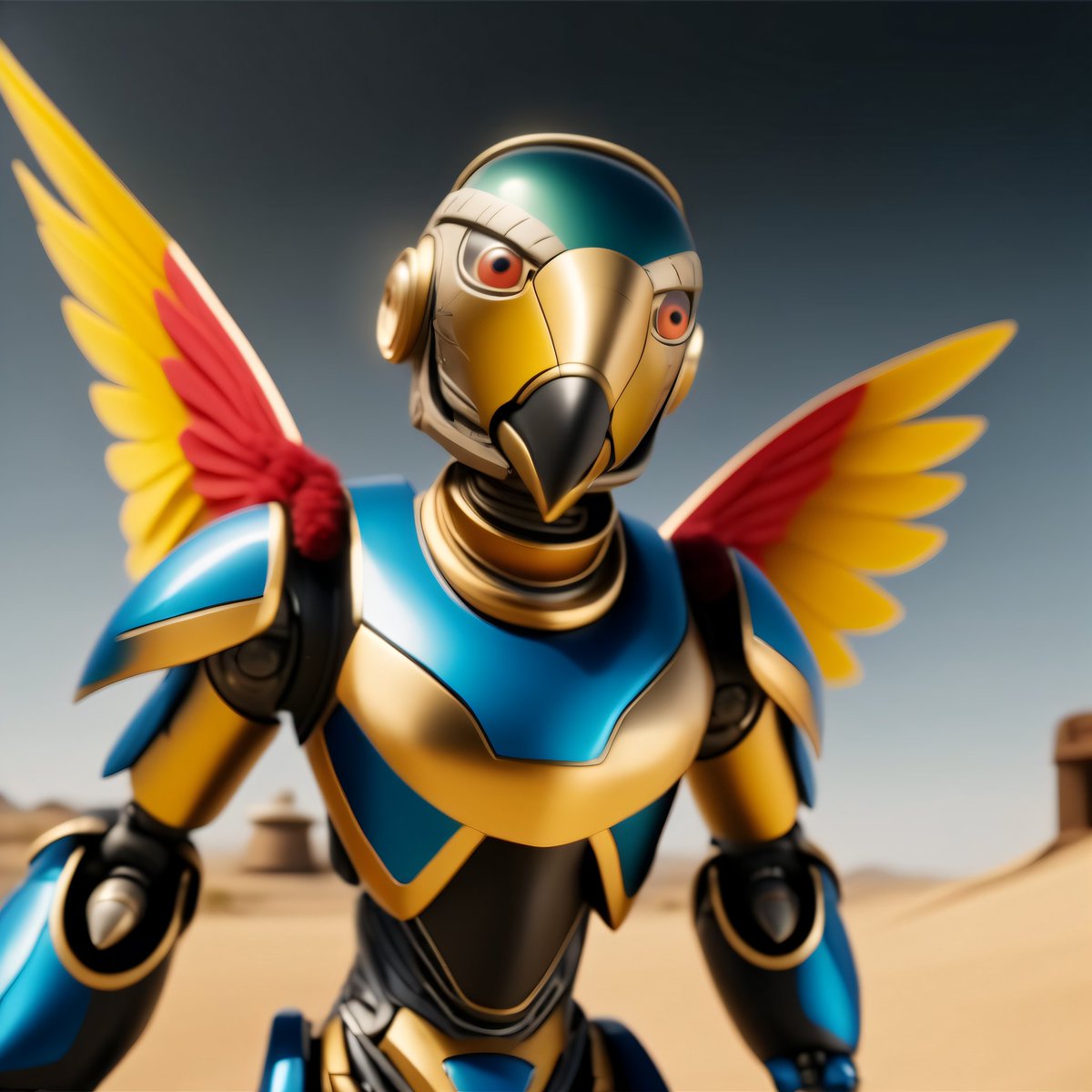 FireART_AI's tweet image. The legend of birdman.#ComfyUI