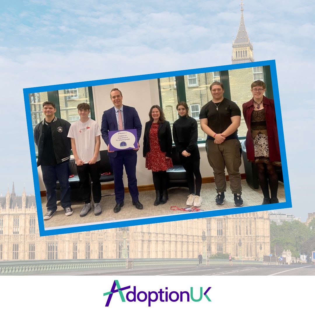 Inspiring morning with young adoptees at <a href="/educationgovuk/">Department for Education</a> making a strong case to the Children's Minister David Johnston OBE MP <a href="/david4wantage/">David Johnston OBE</a> for better education, therapeutic and mental health support.
