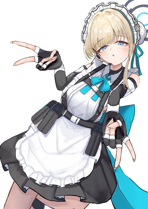 #ブルアカ 飛鳥馬トキ描いたよ 