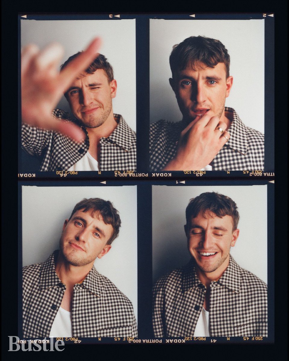 Paul Mescal photographed by Heather Hazzan for Bustle