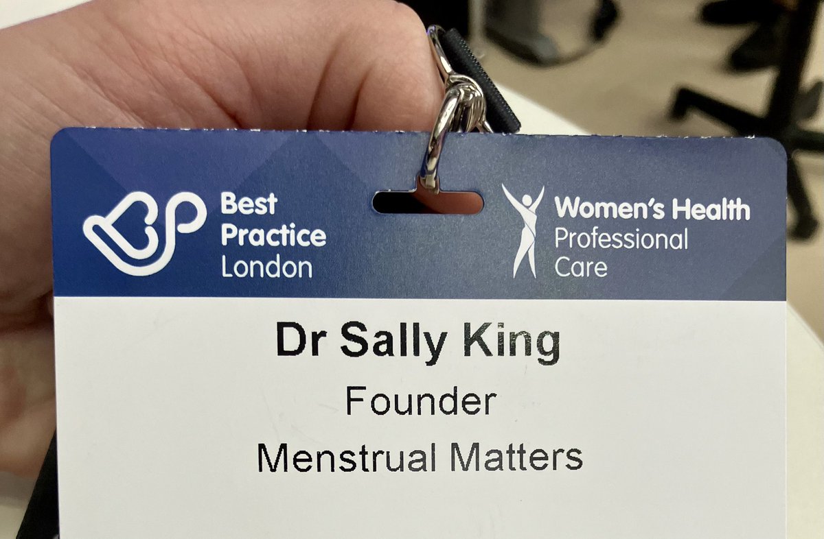 Great to be speaking at the Best Practice London/ Women’s Health Professional Care event at Kensington Olympia today! Providing the menstrual health info currently missing from medical training… #WomensHealthPC #bestpracticelondon