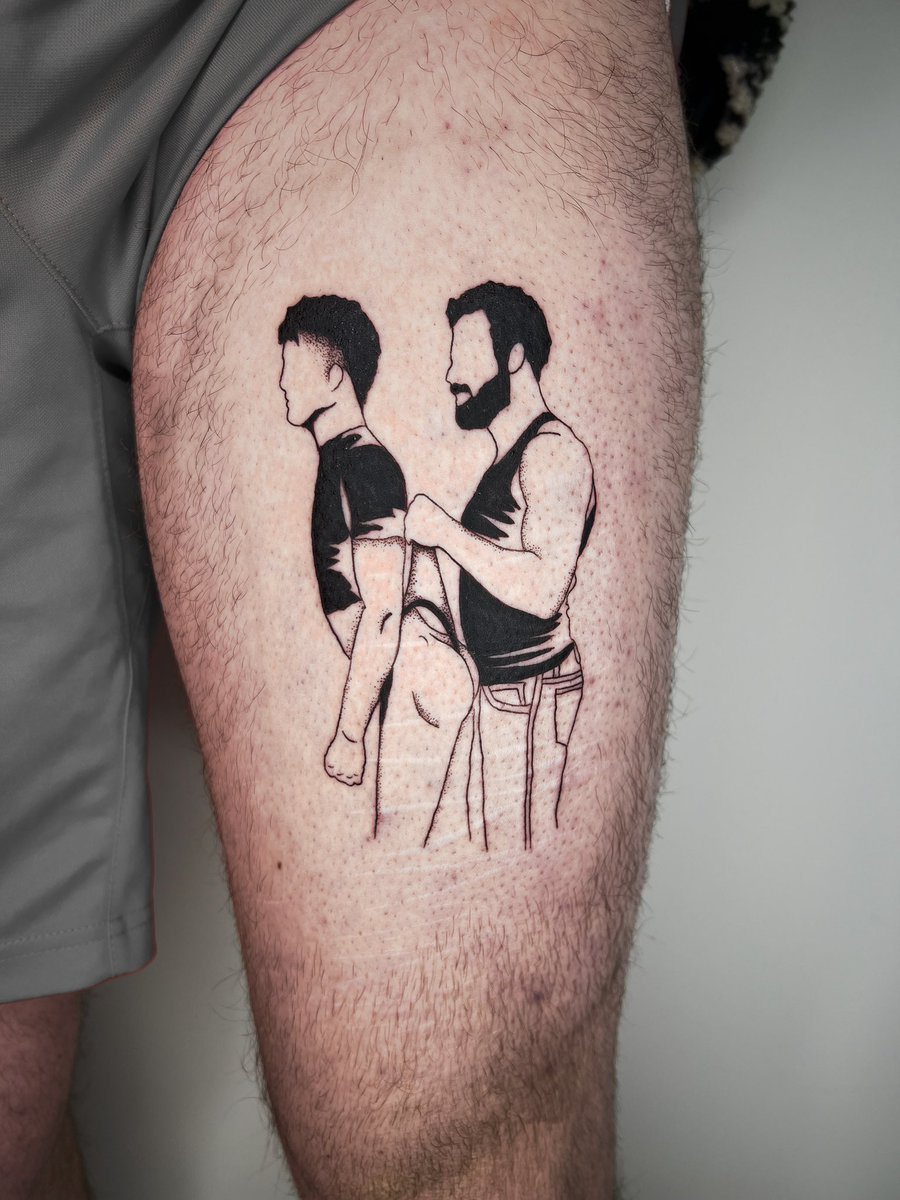 wedgie boys. #wedgie #kink #queertattooer #gaytattoo #nsfw #gayart #sub #bdsm