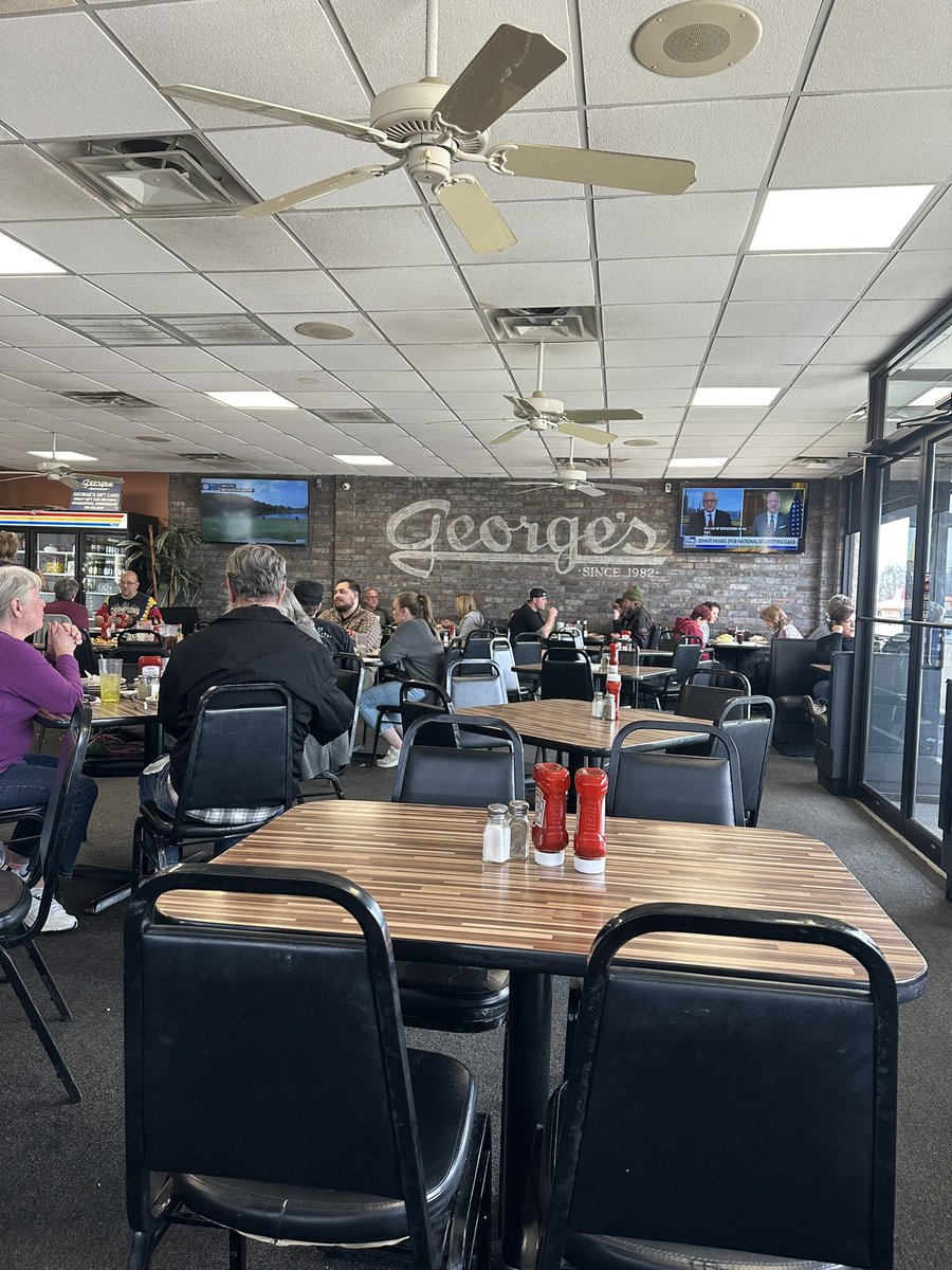 A big thank you to Walker and Mr. Alex Catsavis for the best burgers in Arkansas.  If you haven’t been to George’s in Fort Smith then you are missing out on some special people and really really good food!