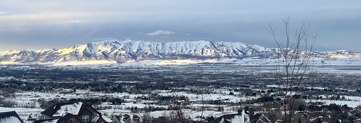BigSkyBoiler's tweet photo. Morning views… #NotReadyForSpring https://t.co/aYI0rqtpEI