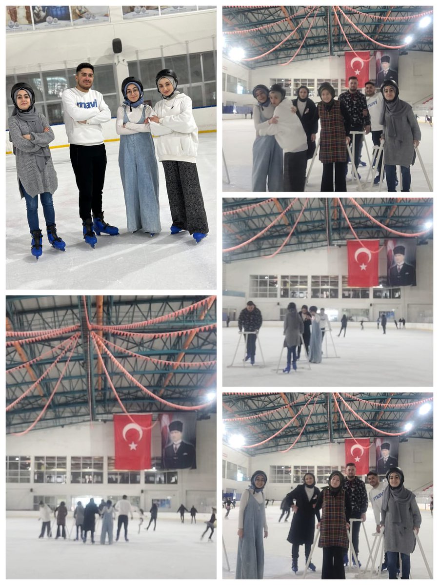 Sosyal uyum ve gençlik katılımı projesi kapsamında gönüllü gençlerimizle #BuzPateni etkinliğinde bir araya geldik.⛸️⛸️ Buz patenini ilk kez deneyimleyen gençlerimizle eğlenceli anlar yaşadık.😂 #GSBSosyalUyum #VerEliniKardeşim