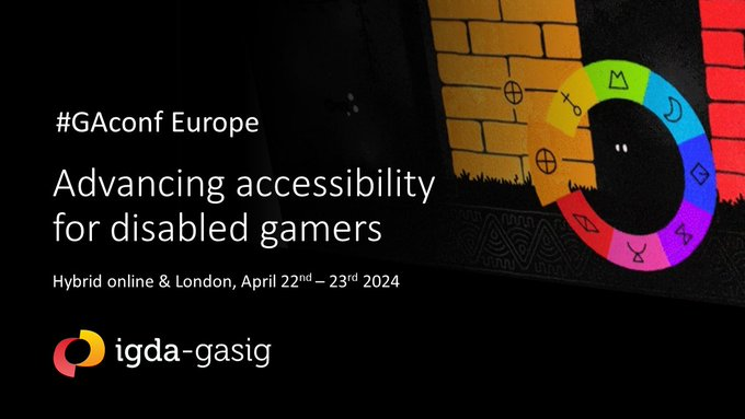 Speaker announcement! 📢 The topic for our dev panel is approaching accessibility as an indie, featuring @merryh, @softleafstudios, @kanaratron and @SearraLeishman April 22nd - 23rd, registration & line-up at gaconf.com #gamedev #indiedev