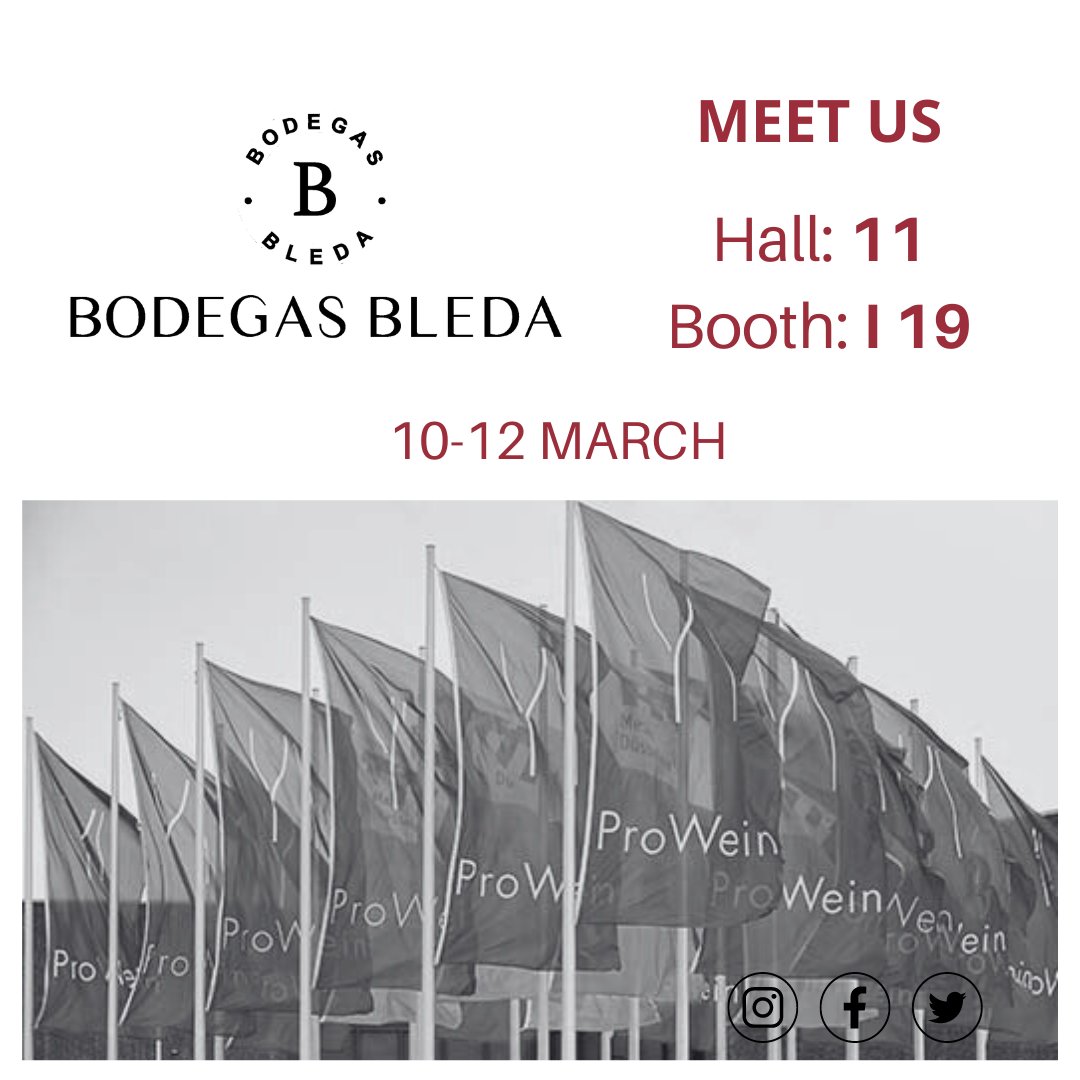 ¡Por otros 30 años maravillosos! 💫
Comenzamos la cuenta atrás, ya queda nada para volver a vernos en <a href="/ProWein/">ProWein</a> 
Del 10 al 12 de Marzo estaremos en #Düsseldorf.
Podrás encontrarnos en el Hall 11 Booth I19. 
Pásate y descubre nuestros #vinos.
¡Estaremos encantados de recibirte!