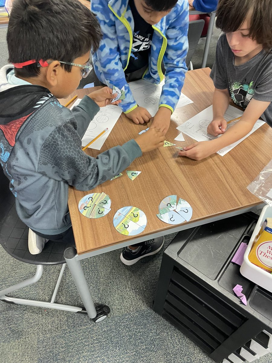 Composing fractions <a href="/gowilsonrangers/">Wilson Elementary</a>  #wilsonway