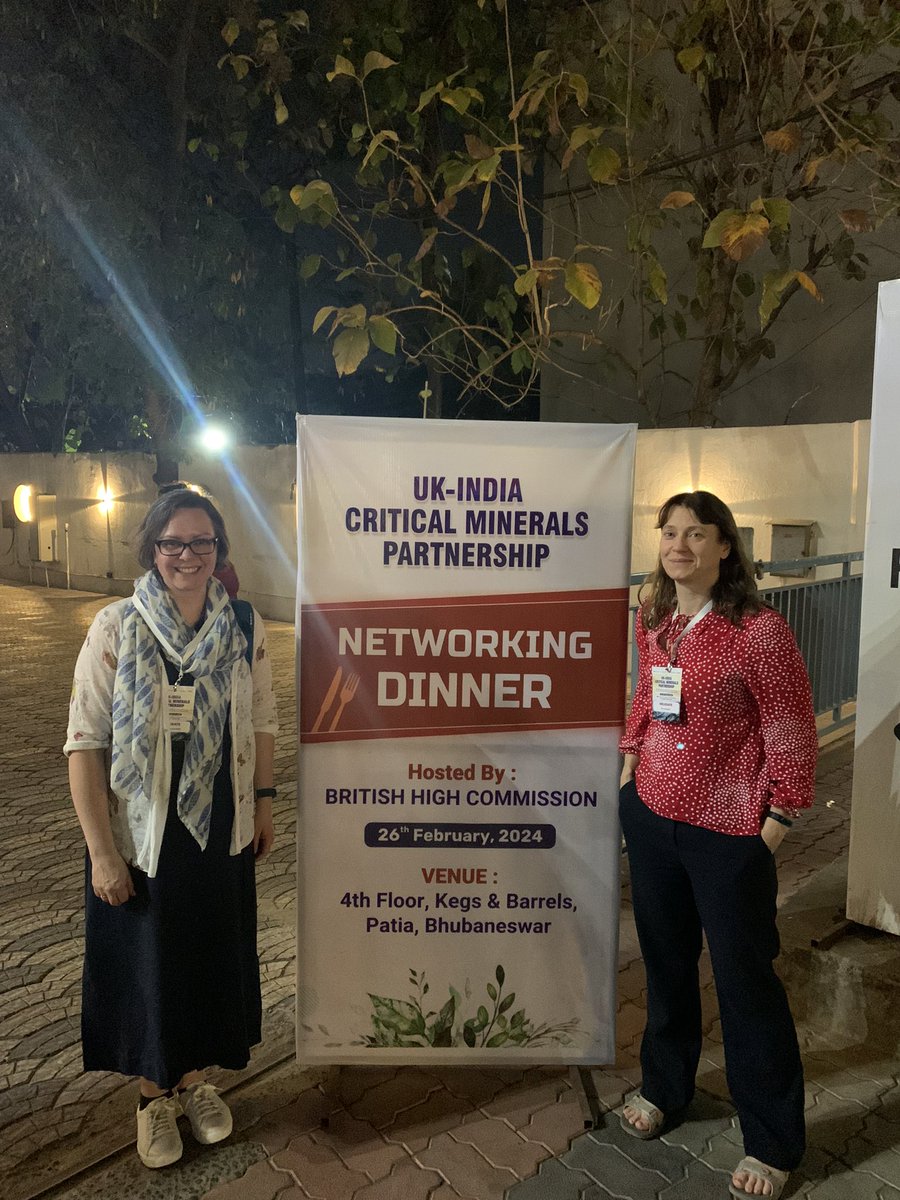 The welcome in India has been even warmer than the weather. Great experience to join the UK delegation on critical minerals. Amazing to have #EngineeringBiology represented twice over at such a strategy defining event #CriticalMetals #CRMs #TCMs #SynBio