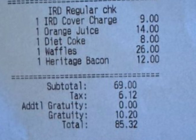 trengriffin's tweet photo. “It was the highest profit item you could do, so I said, ‘Call it Waffle House and encourage people to eat waffles.' You can’t carry out waffles. They get pretty flimsy. So we thought, ‘Waffle House will work.”’ Joe Rogers, Sr. https://t.co/sTpQfvEwsI

1 is a waffle, not waffles https://t.co/YsoquMUmaf