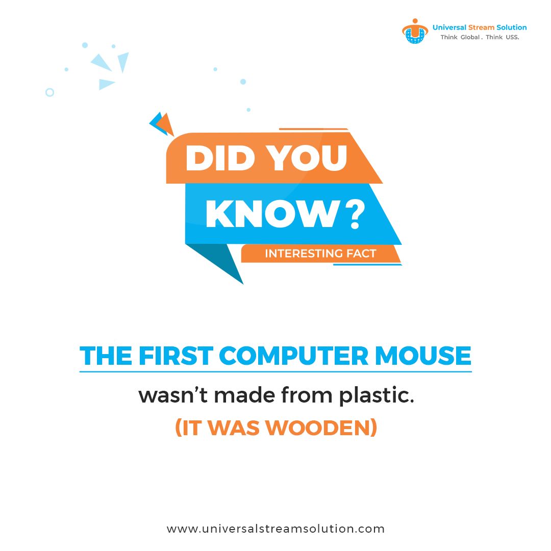 Did You Know?

The first computer mouse wasn’t made from plastic! (it was wooden) 

#TechTrivia #DidYouKnow #ComputerHistory #WoodenMouse #InnovationFacts #TechOrigins #MouseEvolution #FunFactFriday #TechHistory #VintageTech #CuriousFacts