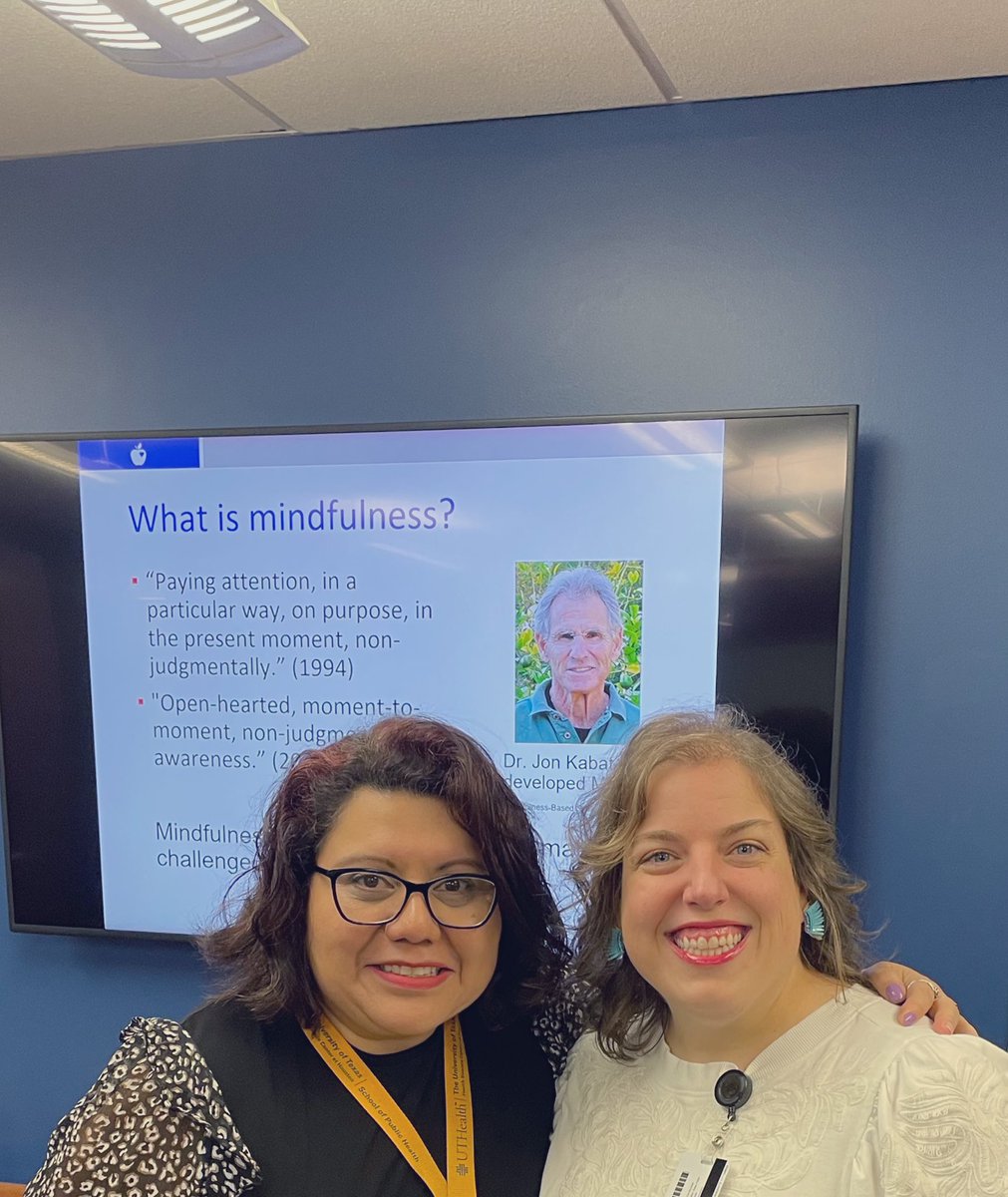 Anna Burton (@annabur16069432) on Twitter photo Here we go! Week 2 of CARE certification with <a href="/skyspades/">diana avila</a> <a href="/CLI_UTHealth/">CLI at UTHealth</a> we are so honored to get to know some amazing ECE educators and specialist from throughout the state as they learn mindfulness 🧘 skills to help prevent burnout and support the workforce in Texas. Here we go! Week 2 of CARE certification with <a href="/skyspades/">diana avila</a> <a href="/CLI_UTHealth/">CLI at UTHealth</a> we are so honored to get to know some amazing ECE educators and specialist from throughout the state as they learn mindfulness 🧘 skills to help prevent burnout and support the workforce in Texas.