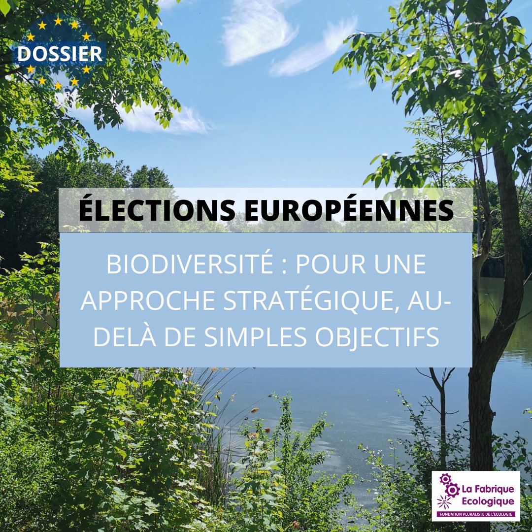 [#LFE décrypte l'UE]
Mardi 27 février, le Parlement européen a adopté le règlement sur la restauration de la nature.
🔍Notre fiche « Biodiversité : pour une approche stratégique, au-delà de simples objectifs » lafabriqueecologique.fr/app/uploads/20…