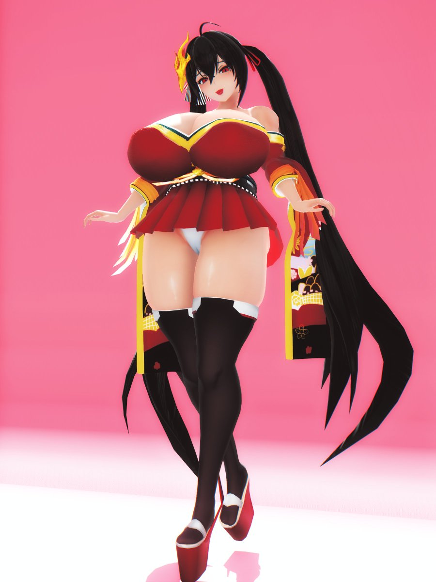 #今月描いた絵を晒そう 
今月作ったMMD
健全なやつ 