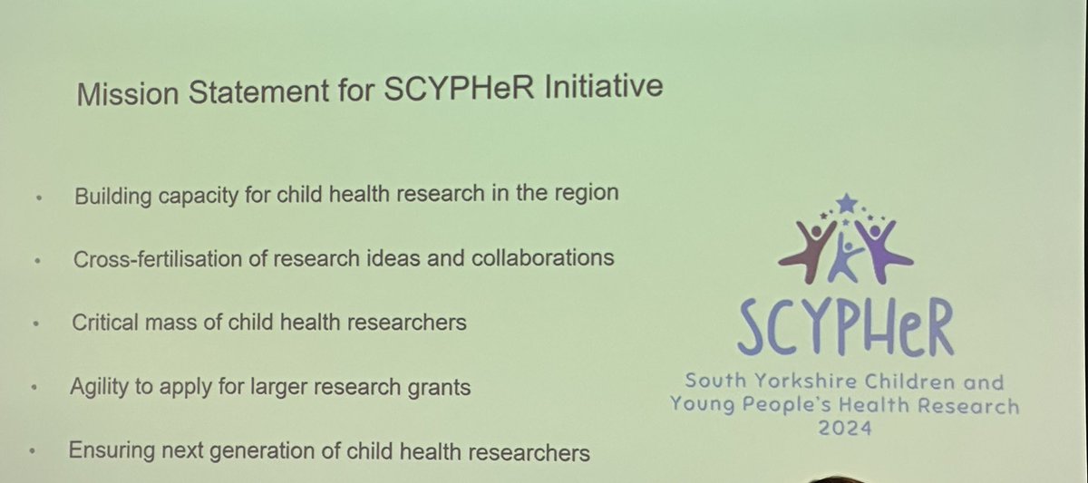 Fantastic to be at the launch of #SCYPHeR today, congratulations to @MeenaBalasubra5 & @DrKatieEllis for creating this important research network bringing together paediatric research expertise from @SheffChildrens, @sheffielduni and @sheffhallamuni.