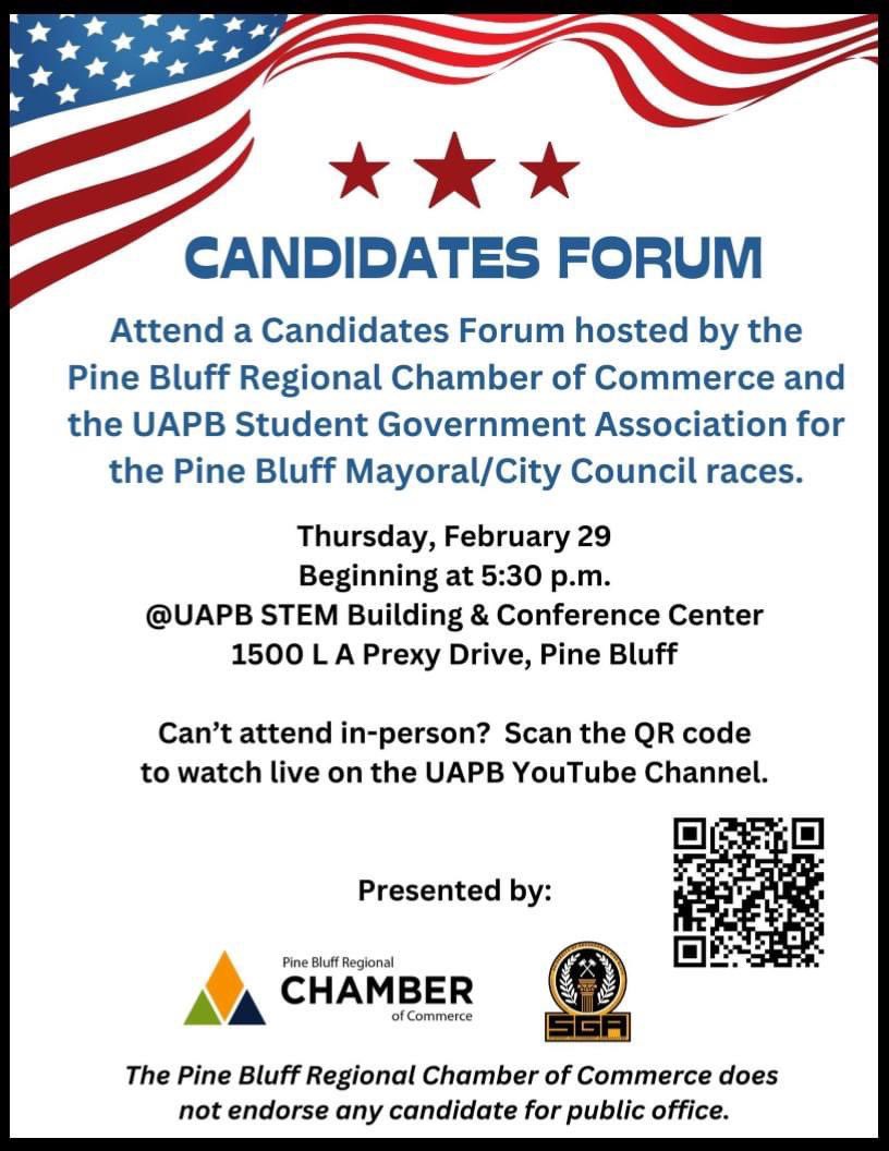 ProctorForWard4's tweet photo. I will be returning to my Alma Mater, this Thursday, for this week's candidate's forum. UAPB students, your voices matter in shaping our city's future. Attend our candidate forum and make your mark on our community's direction.
#ProctorForWard4 #ProgressTheBluff #UAPB150 #Arpx https://t.co/rl8Qm665Gv