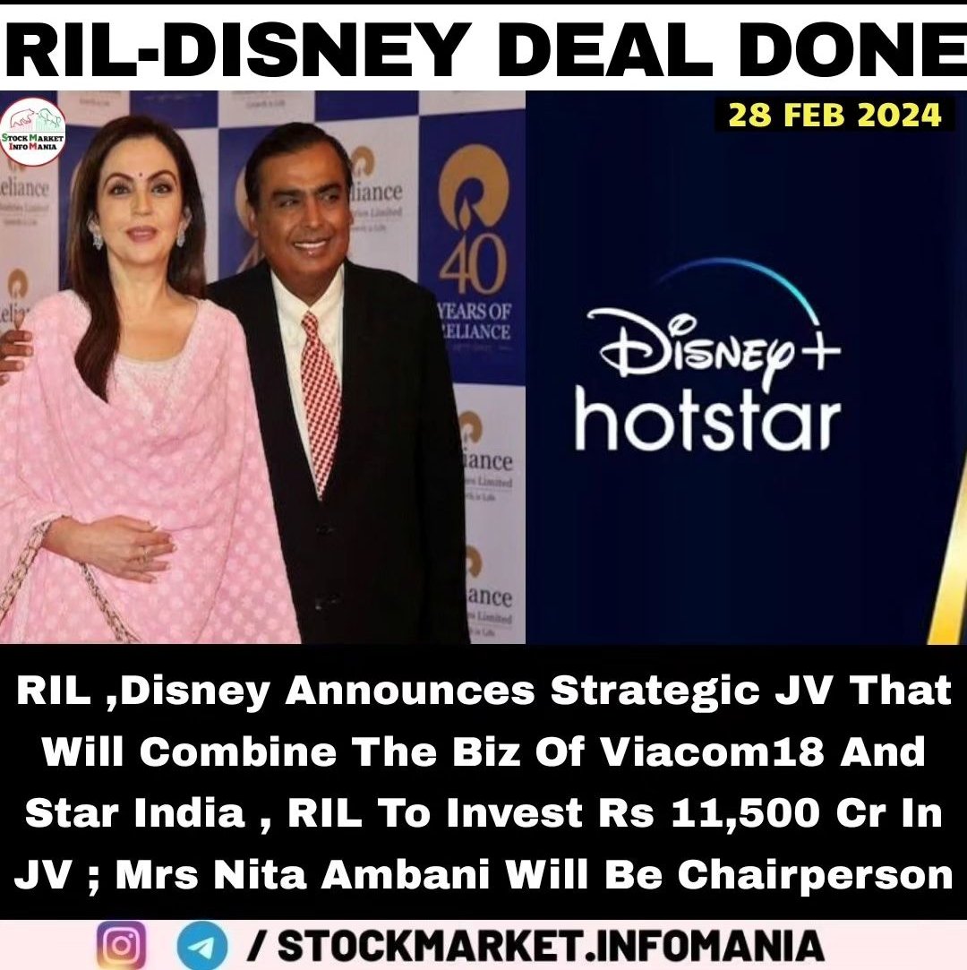 #relianceindustries #disneyhotstar #Starindia #Disney #Viacom #Zee #ZeeEntertainment #mukeshambani #jio