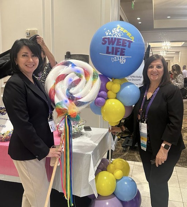 #TSPRA24 was in full mode on its second day! What an incredible opportunity for professional development with excellent conferences, sessions, and roundtables to choose from! We are definitely living the professional sweet life! @tspra