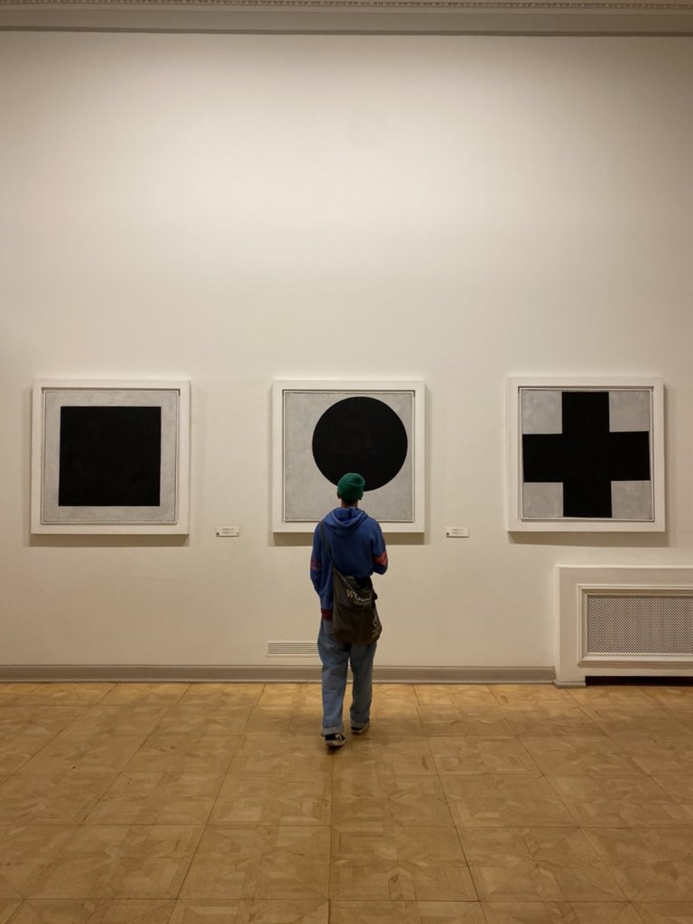 Today and forever inspired #malevich