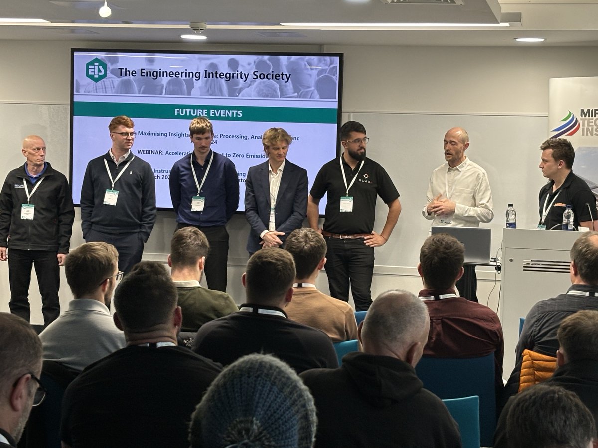 Acsoft_Sound's tweet image. A huge thanks to Benjamin Vornheim &amp;amp; gfai tech for his talk on non-contact vibration analysis with high-speed cameras at the &apos;Fundamentals of Data Collection &amp;amp; Instrumentation&apos; seminar by the Engineering Integrity Society.

#vibrationmonitoring  #EngineeringIntegritySociety