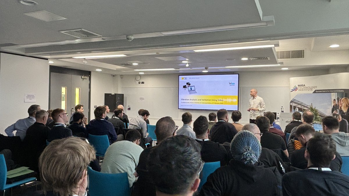 Acsoft_Sound's tweet image. A huge thanks to Benjamin Vornheim &amp;amp; gfai tech for his talk on non-contact vibration analysis with high-speed cameras at the &apos;Fundamentals of Data Collection &amp;amp; Instrumentation&apos; seminar by the Engineering Integrity Society.

#vibrationmonitoring  #EngineeringIntegritySociety