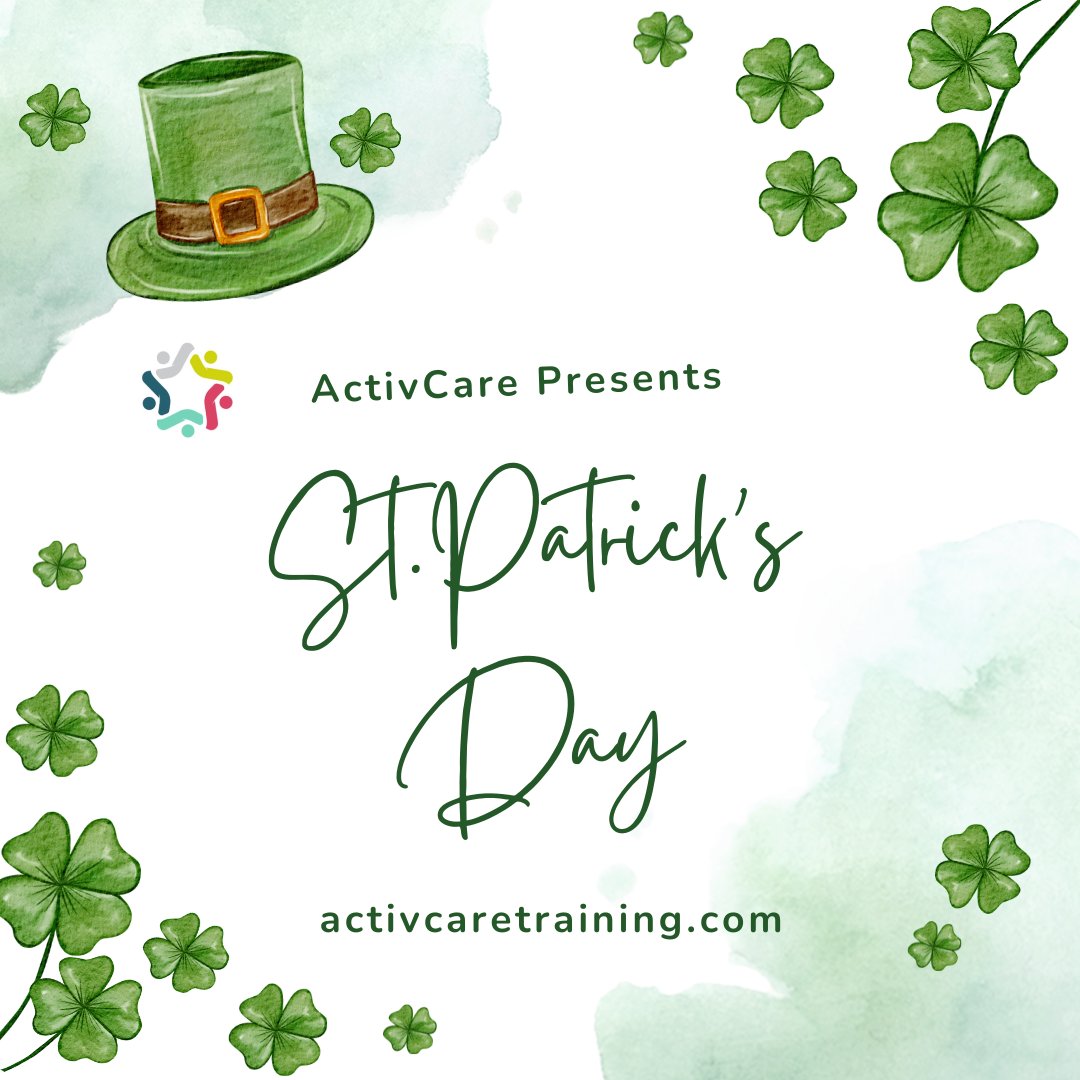 ☘️ Get ready to feel the luck of the Irish this St. Patrick's Day with our exclusive activity pack! 🌈 

💌 To get your FREE pack, simply email Natalie at natalie@activcaretraining.com and let the festivities begin! 📧 
activcaretraining.com/p/keep-activ🍀🎈
