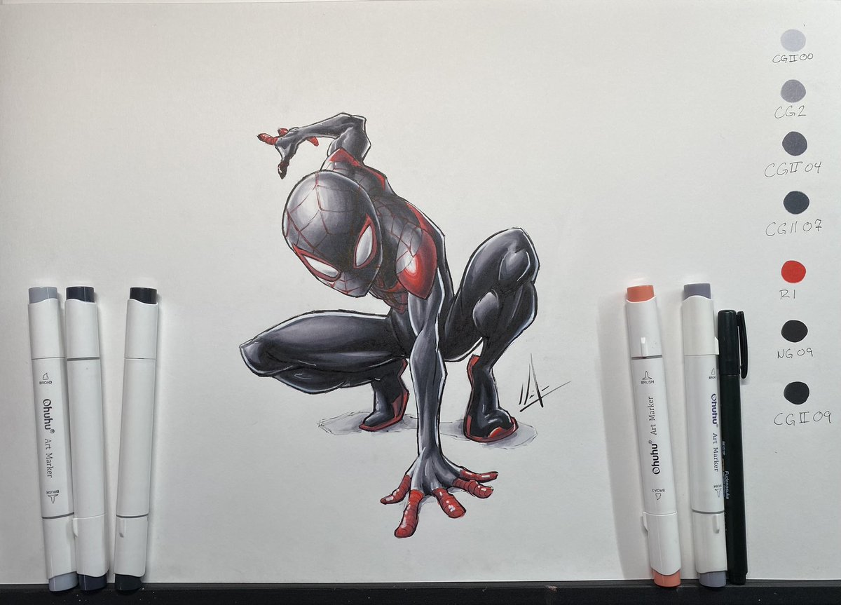 Exploring art mediums? 

🎨 Try Ohuhu markers! Here's why: 

✨ Vast color range - warm, cool, and greys 

👌 Top-notch quality - easy blending, accurate values, brush &amp; chisel tips

 💸 Affordable - alcohol &amp; water based, various sets

Unleash your creativity without breaking