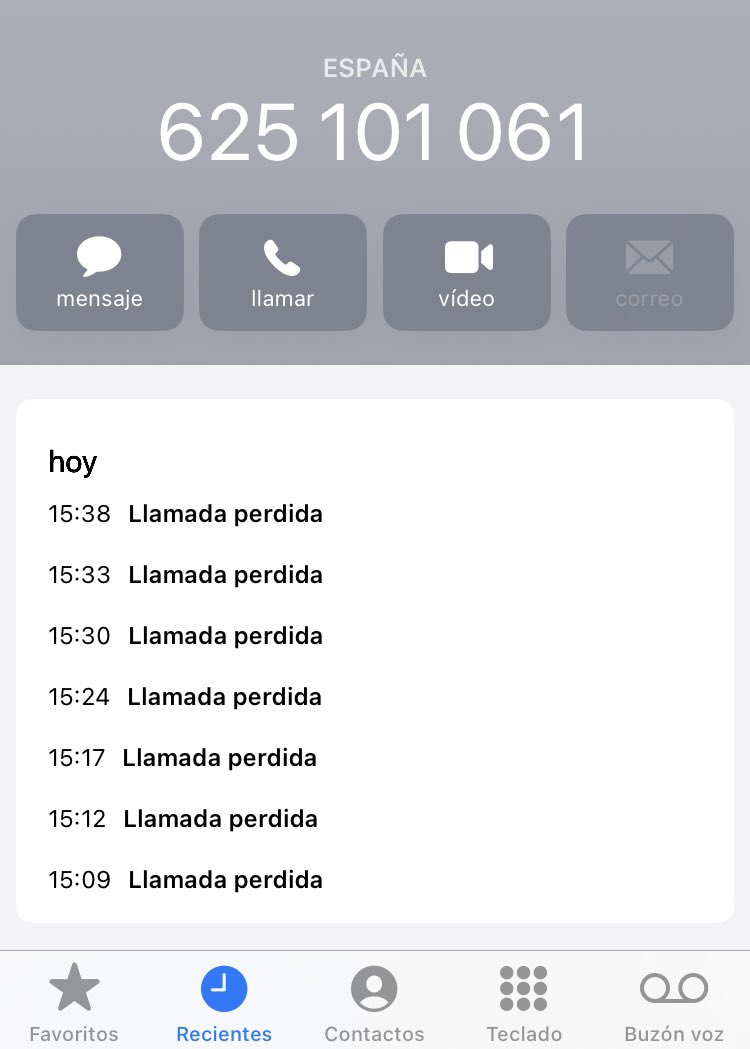 Hola <a href="/orange/">Orange</a> 

En horario laboral es entendible que no pueda atender una llamada.

Y eso no cambia porque me llaméis 7 veces seguidas…

Podéis (si queréis) transmitirme lo que sea por escrito vía mail.