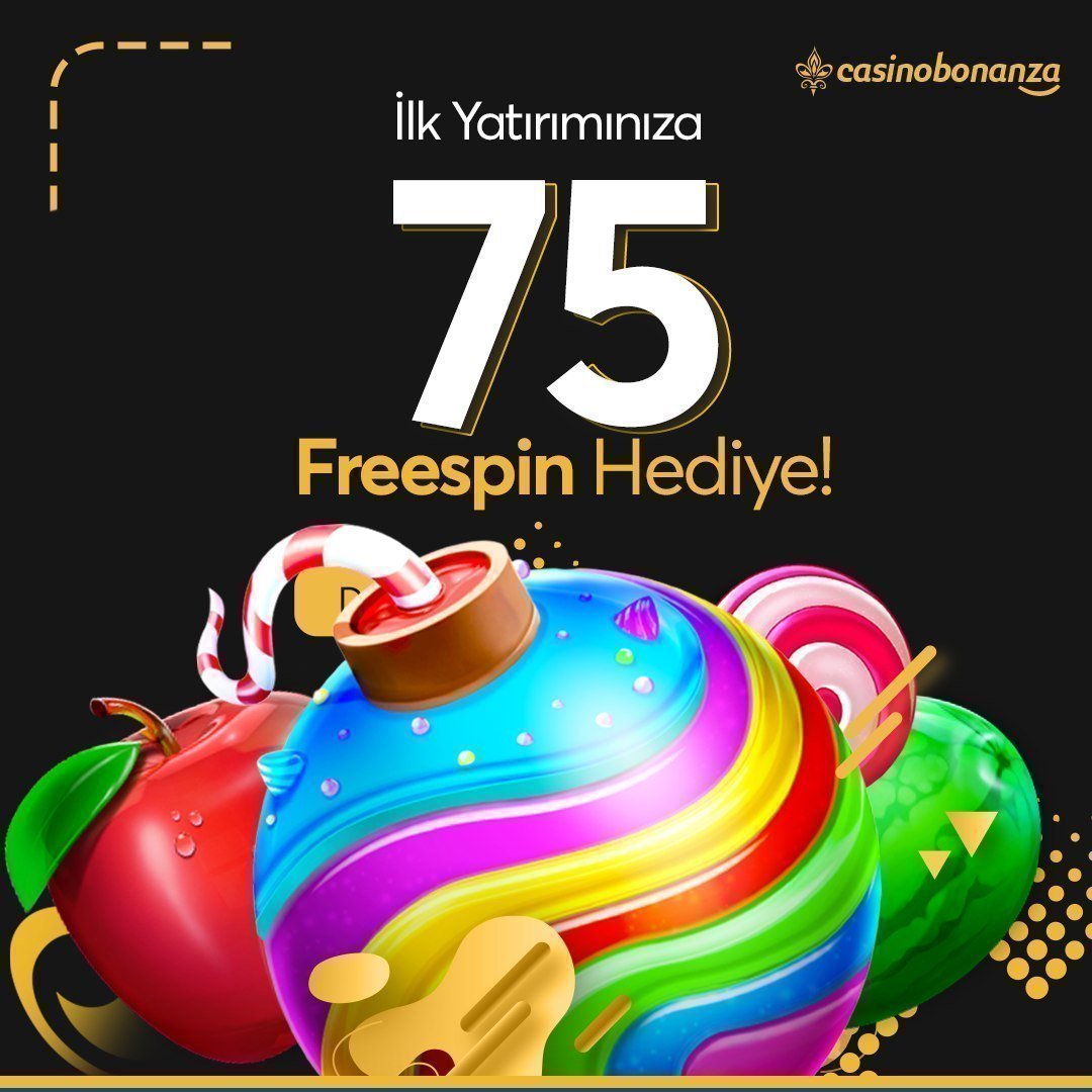 🌟 75 FREESPİN 🌟 ☄️ 75 Freespin #CasinoBonanza’da seni bekliyor ! ⚡️ Hemen 75 Freespin’i al , kazanç sağla , anında çek ! Güncel Adres 🚩 t2m.io/casinobonanzac…