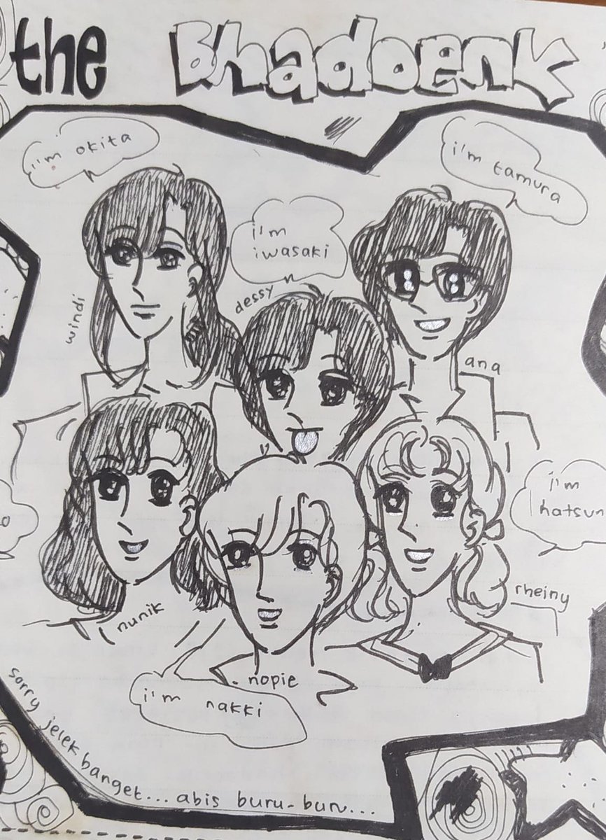 Popcorn.. hihi.. 
Jaman SMP
Note: Nunik