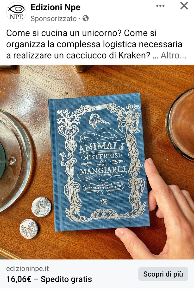 Lo vedo che vi manca il ricettario giusto... 😉