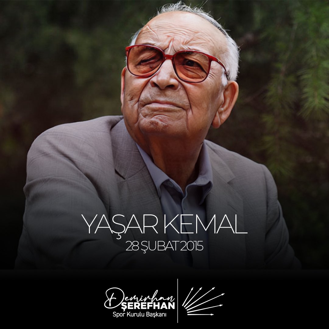 İnce Memed'den Yer Demir Gök Bakır'a tüm eserlerinde yoksulların çaresizliğini ve mücadelesini anlatan dev kalem, Yaşar Kemal'i ölümünün 9'uncu yılında saygıyla anıyoruz.