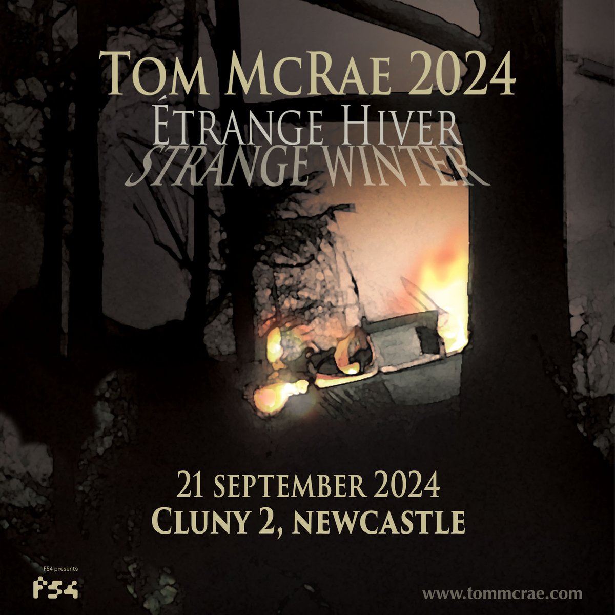 ON SALE FRIDAY - @tommcrae live at @thecluny! 21 September 2024 🎟: bit.ly/3SHO9qM